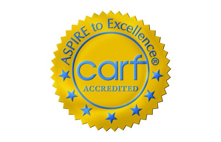 CARF accreditation logo